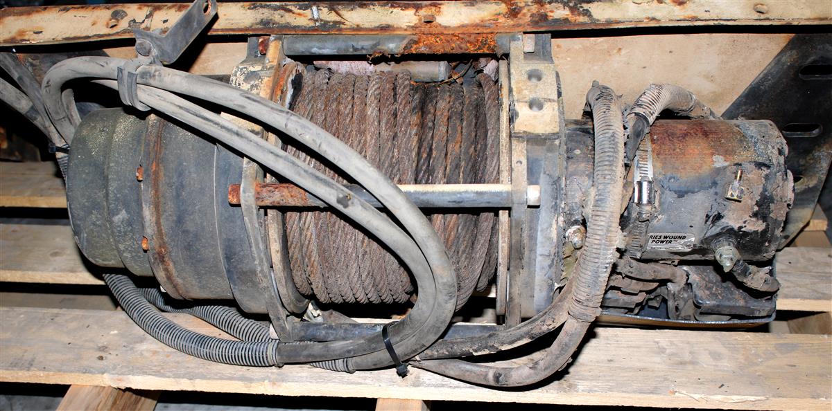 Warn Series 12 Winch 24 Volt Electric with Brackets HMMWV